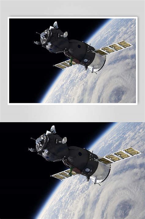 火箭卫星图片ai矢量模版下载 - 菜鸟图库