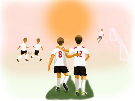 足球少年|插画|概念设定|静喏宝贝 - 原创作品 - 站酷 (ZCOOL)