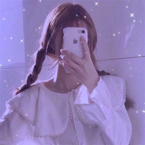 古风挡脸头像图片女生