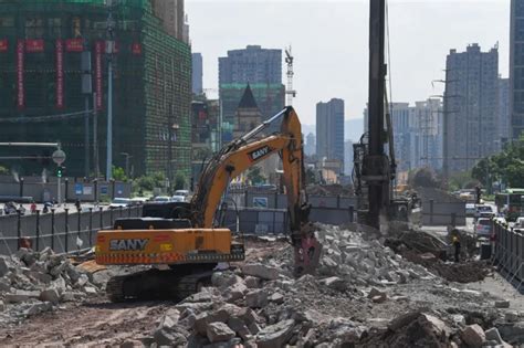 九龙坡一道路改造工程三大区域进入进入主体施工阶段_重庆市人民政府网
