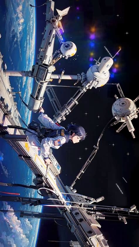 壁纸:太空少女图片