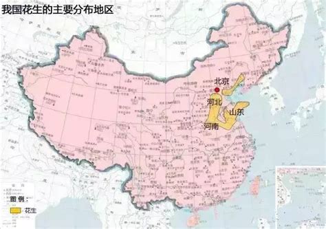 中国农业分布图图片