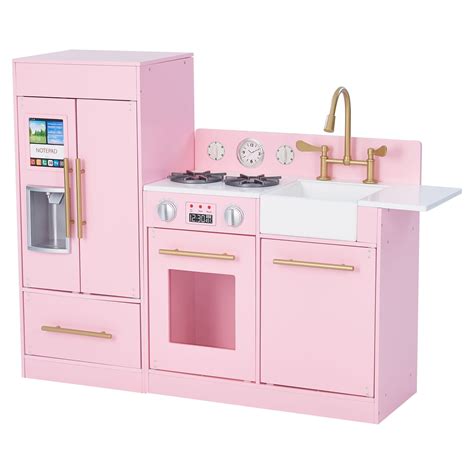 Teamson Kids Little Chef Charlotte Modern Play Kitchen with Free ...