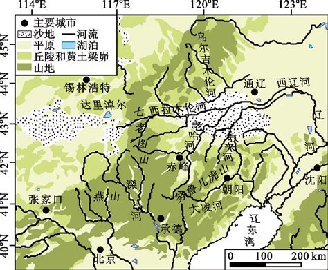 辽河地图图片