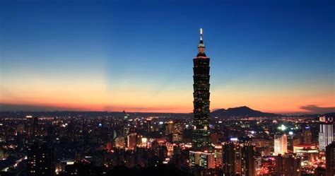 台北101大楼夜景高清图片下载-正版图片501274401-摄图网