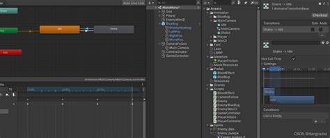 【Unity2D】简单实现相机跟随Player功能以及攻击敌人时相机抖动_unity 2d敌人 跟踪-CSDN博客