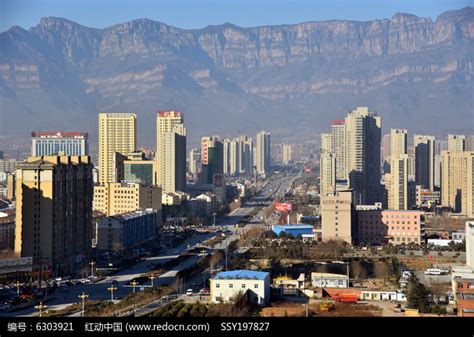 河南林州城市面貌高清图片下载_红动中国