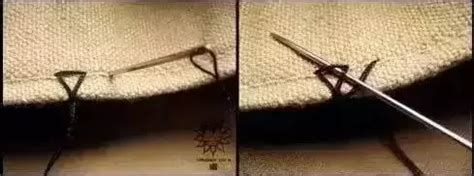中国刺绣针法之锁边针——曲边锁针 - 知乎