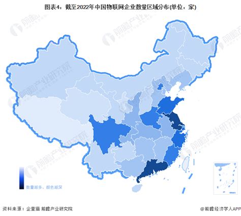 【干货】2022年中国物联网行业产业链全景梳理及区域热力地图_行业研究报告 - 前瞻网