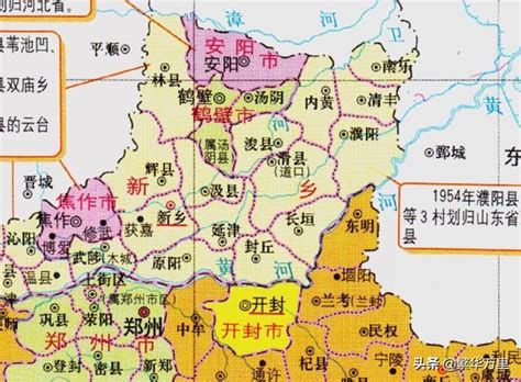 濮阳市的区划调整，三个省合并而来，为何有6个区县？