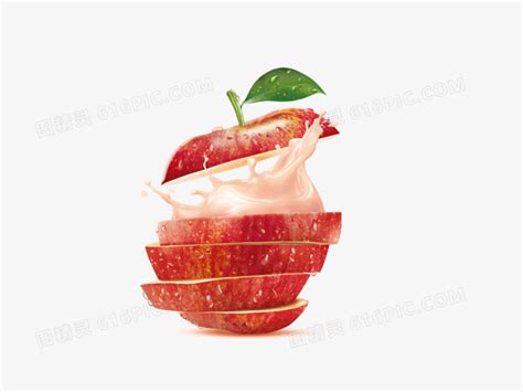 微缩创意苹果,蔬菜水果,食品餐饮,摄影,汇图网www.huitu.com