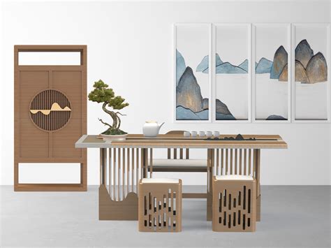 新中式创意圈椅仿古金属椅子茶馆客厅个性太师椅禅意艺术家具椅子-美间设计