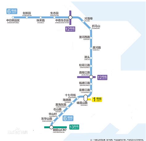 青岛地铁 - 地铁线路图