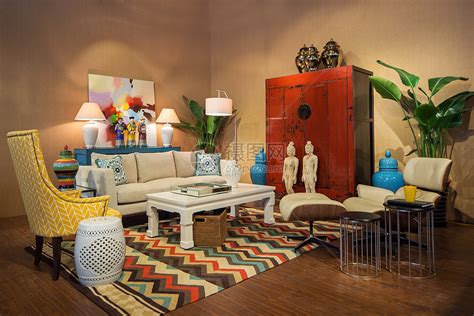 泰愫 东南亚风格家具 实木沙发 组装新中式沙发泰国槟榔色-美间设计