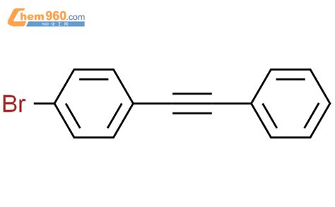 13667-12-4,1-溴-4-(苯基乙炔基)苯化学式、结构式、分子式、mol – 960化工网