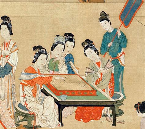 汉宫春晓图图片
