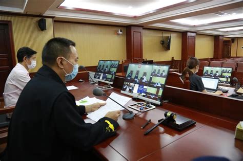 化州法院采用远程网络视频方式开审刑事案