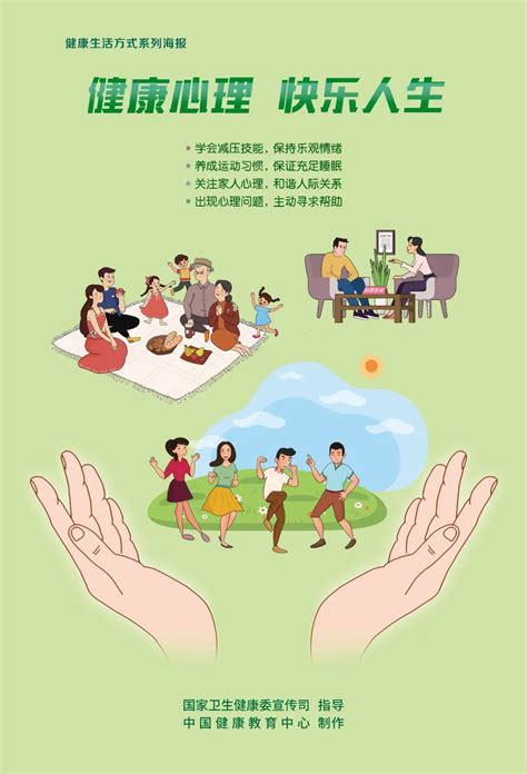 威海市文登区人民政府 健康小知识 【所有人群】中国健康教育中心发布健康生活方式主题系列海报