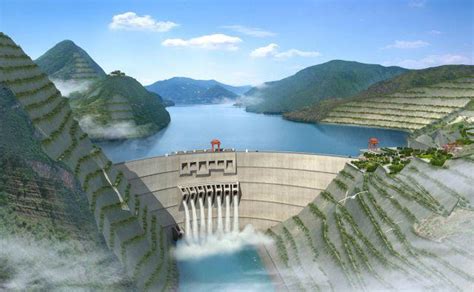 世界在建最大水电站全线封顶倒计时——白鹤滩水电站大坝实时画面 - 土木在线
