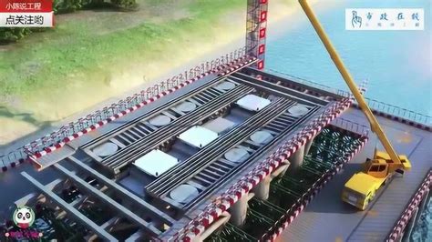 中铁一局乌海黄河特大桥施工动画演示，这施工技术堪称一流！