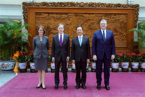 中美外交官员在北京举行会谈_四川在线