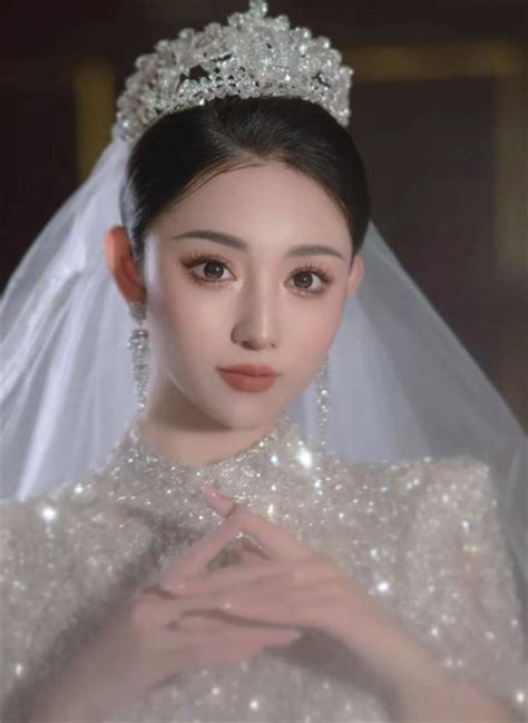梦幻新娘发型图片
