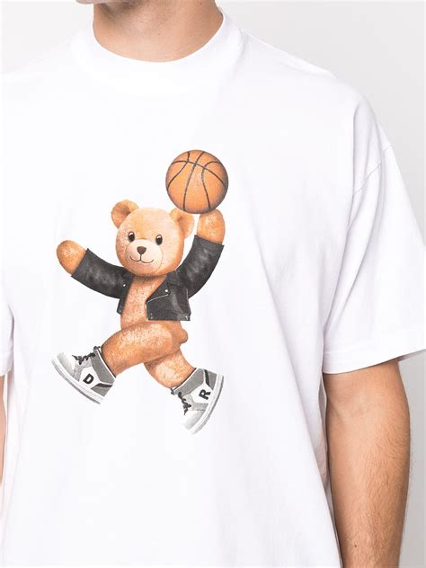DOMREBEL Basketball Bear graphic-print T-shirt - Farfetch