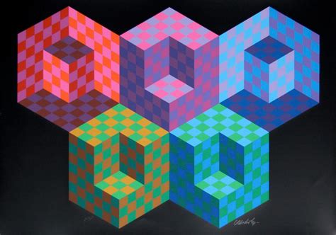 Victor Vasarely, an Influential Master of Optical Art – Graphis Blog