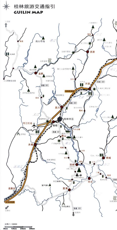 桂林两天两晚自驾游最佳路线。粤、桂、湘、川原来可以这样玩