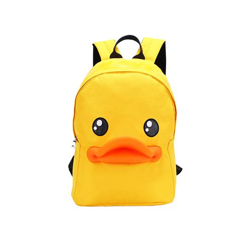 GISMO破壳鸭子双肩背包立体鸭嘴包卡通可图片