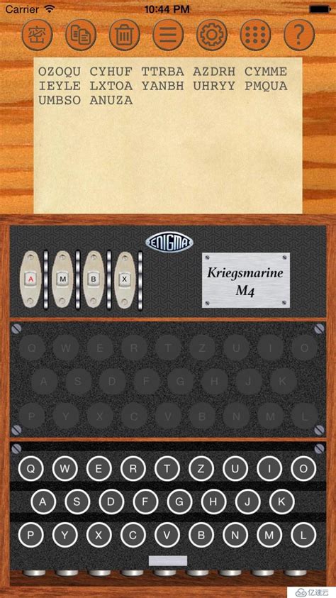Enigma Sim-英格玛密码机模拟器 - 开发技术 - 亿速云