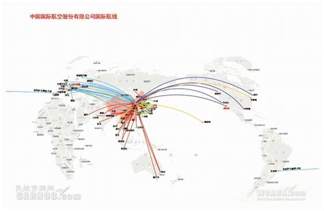 中国与一带一路国家之间的航线可视化分析 - 知乎