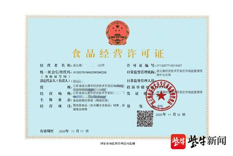 简洁餐饮服务许可证模板设计图片下载_ai格式素材_熊猫办公