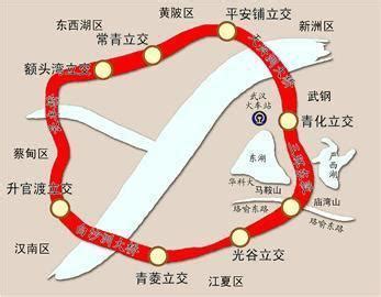 武汉内环线、二环线、三环线、四环线、五环线地图- 武汉本地宝