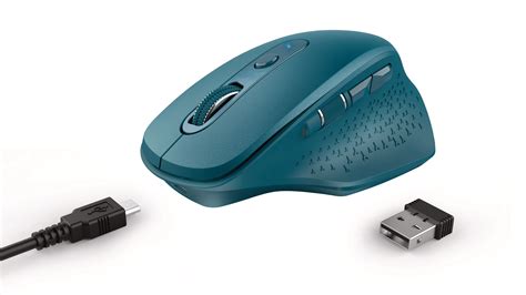 TRUST OZAA Wireless Mouse 24034 Rechargable Blue - Ecomedia AG