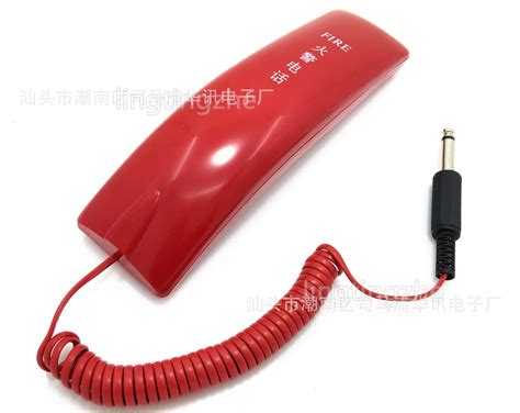 厂家直销通用消防电话分机火警电话机主机红色fire火灾报警系统-阿里巴巴