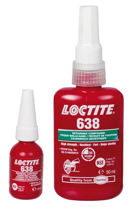 Loctite 638 High Strength, Fast Curing, General Purpose Retaining ...