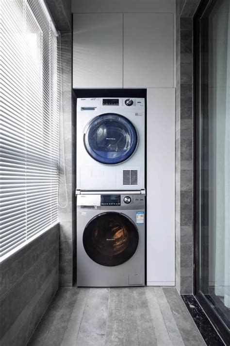 5㎡的卫生间怎么放洗衣机？35个设计方案，显高级！