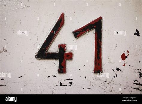 Number 41 hi-res stock photography and images - Alamy