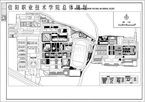 【信阳市】信阳职业技术学院总体规划设计图_高等学校_土木在线
