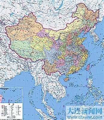 中国地图高清版大图1:400万交通版 - 中国地图政区 - 地理教师网