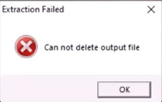 How To Fix Extraction Failed Cannot Open Output File Error | Solve Can ...