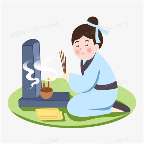 上香祈福图片