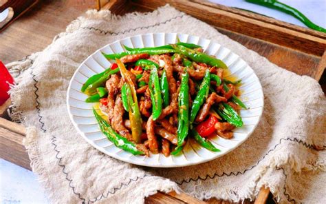 杭椒牛柳，一道好吃的家常菜，鲜咸微辣，味道浓郁又下饭