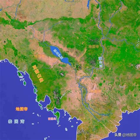 柬埔寨地图高清版大图,柬埔寨位置,柬埔寨_大山谷图库