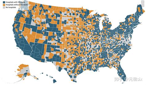 美国一半以上的县没有重症监护病床