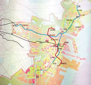 最新滨海新区地铁规划图，Z2线出炉。请叫我“雷锋”。-橡树湾业主论坛- 天津房天下