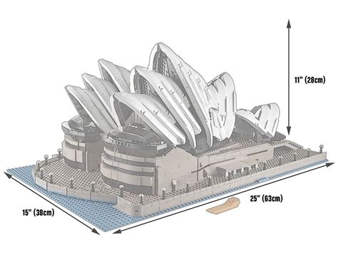 LEGO Creator Expert 10234 Sydney Opera House Factory Architecture Set ...