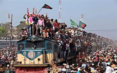 孟加拉国开斋节大量人员蜂拥出达卡 - 知乎