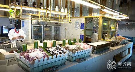 连云港：海鲜年货市场供销两旺 本地水产品迎来节前销售高峰_我苏网